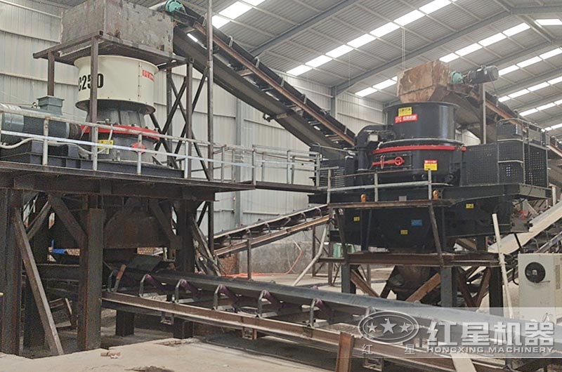 單缸液壓圓錐破現場