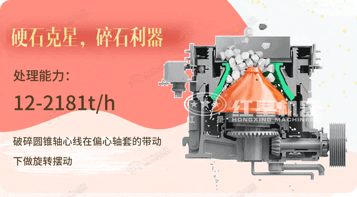 圓錐破生產工藝，破碎硬物料的必選設備
